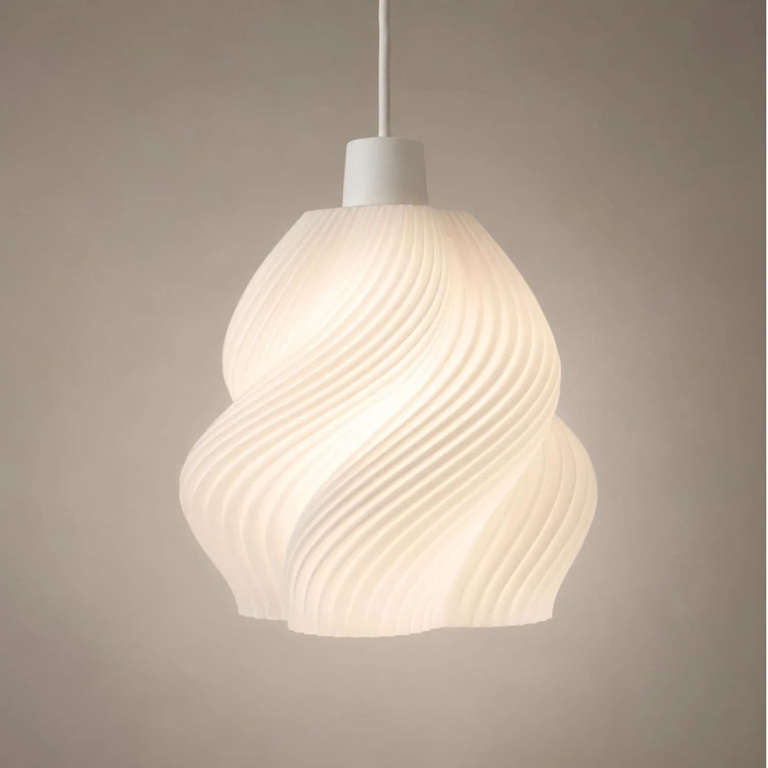 Swirl Pendant Light — view 1