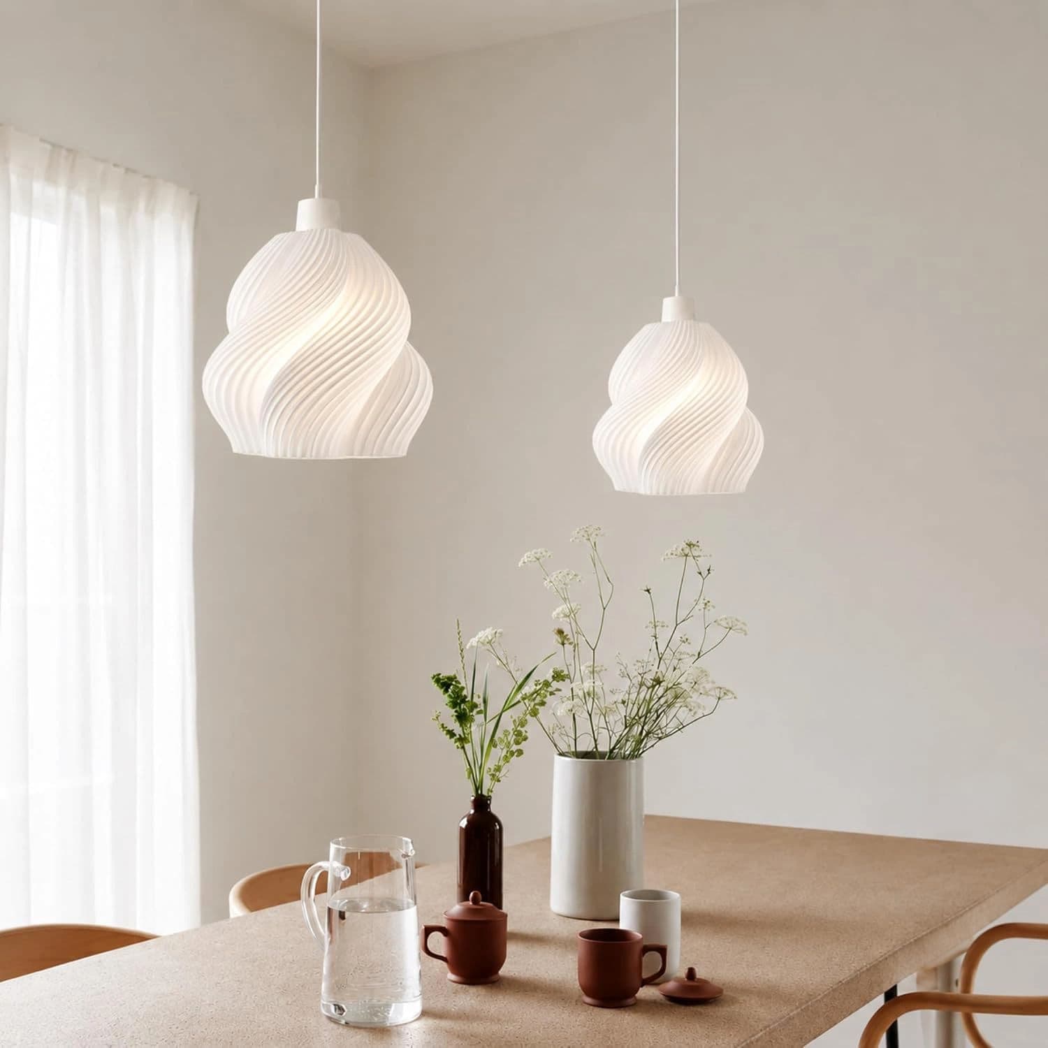Swirl Pendant Light thumbnail 2